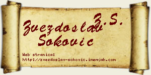Zvezdoslav Soković vizit kartica